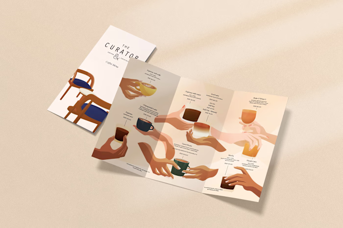 The Curator - Illustration & Layout