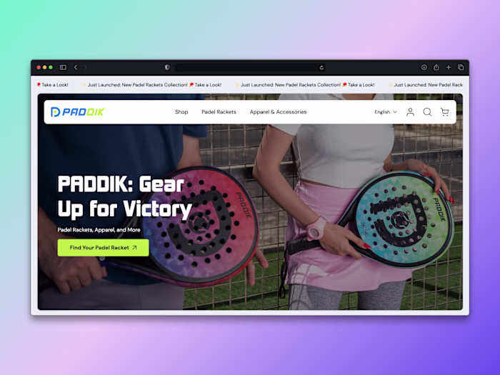 E‑Commerce Launchpad: Paddik.com