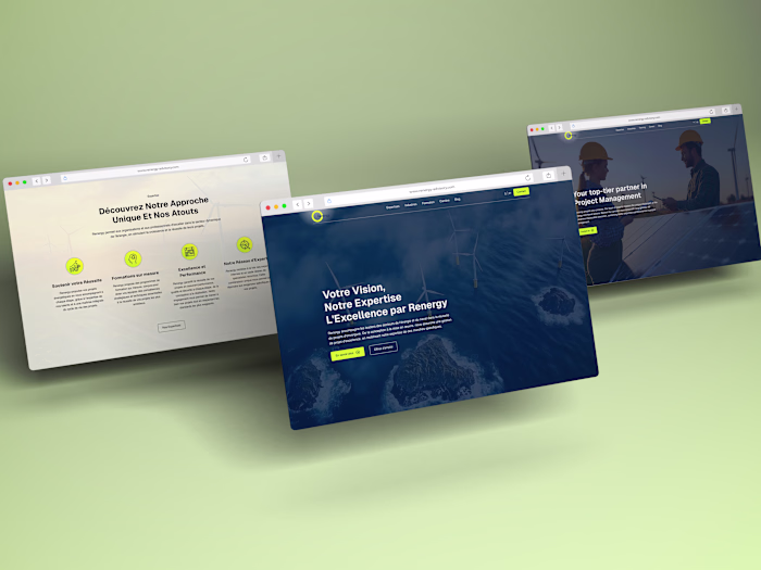 GreenTech Website From Scratch