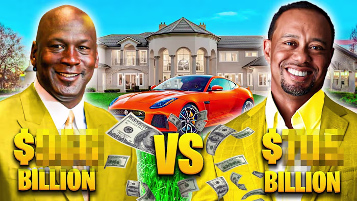 Lifestyle Clash - Michael Jordan vs Tiger Woods, Who's the Splu…