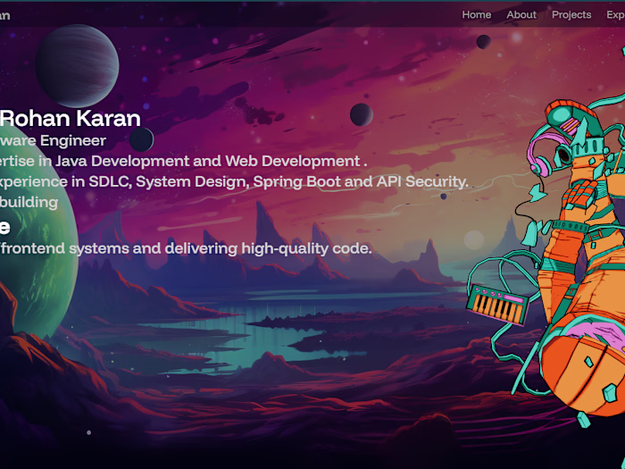 Rohan Karan Portfolio (B Tech. National Institute Of Technology…