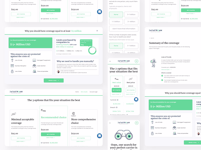 DataStraem - Buy flow redesign