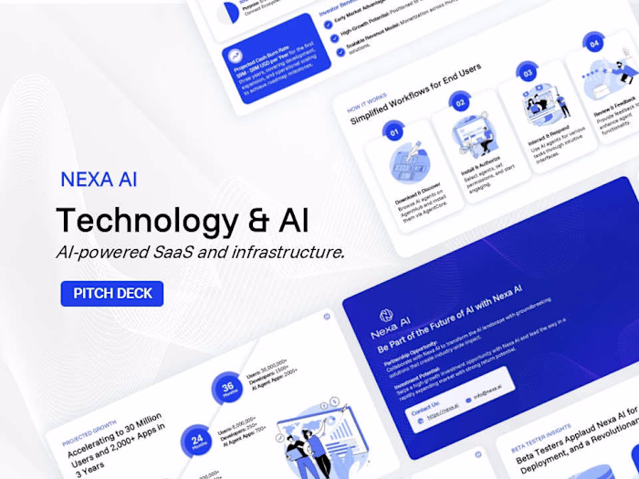 AI Startup Pitch Deck | Nexa AI