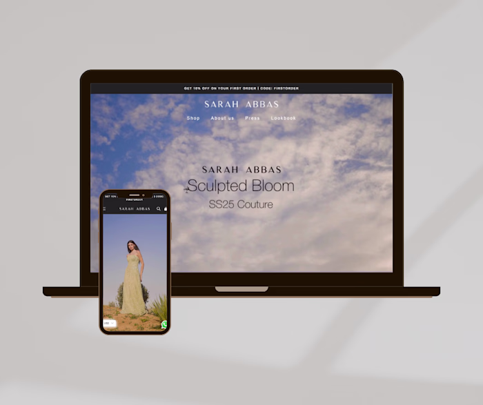 Project: Sarah Abbas
Role: Senior UI/UX