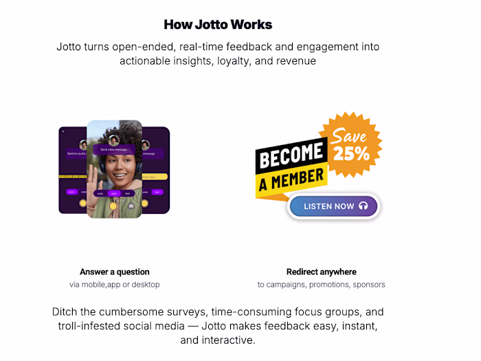 Jotto : Real Time Feedback & Response Gathering Tool