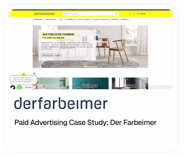 Der Farbeimer | Paid Advertising - Google Ads