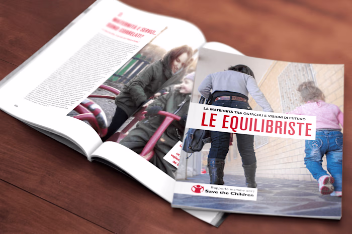 Restyling Layout: Magazine for an onlus