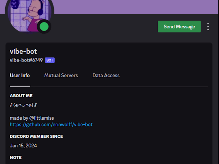 Complex Discord Bot for Gaming Community
