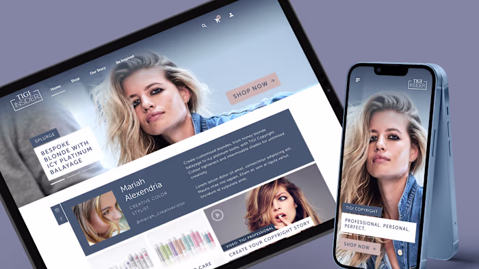 TIGI Insider E-commerce Website