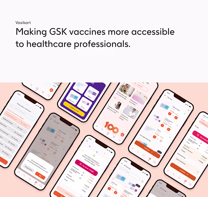 Vaxikart mobile app case study (GSK)