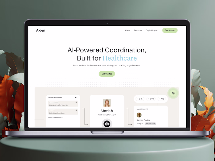 Webflow redesign: Making AI in Healthcare Feel Human