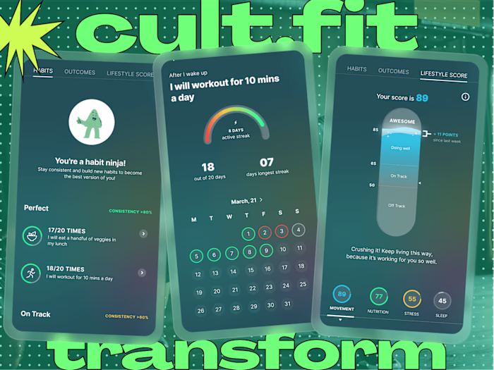 cult.fit transform 💪