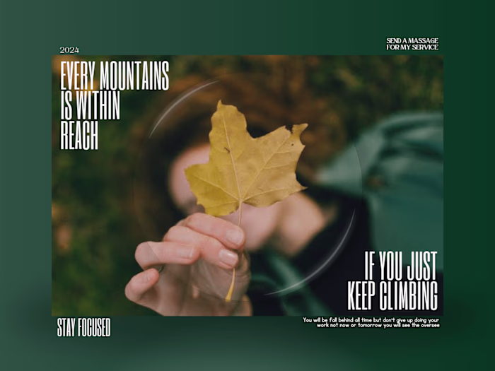 Social Media Graphics Campaign for Motivating 