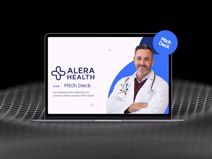 Alera Health Pitch Deck Design