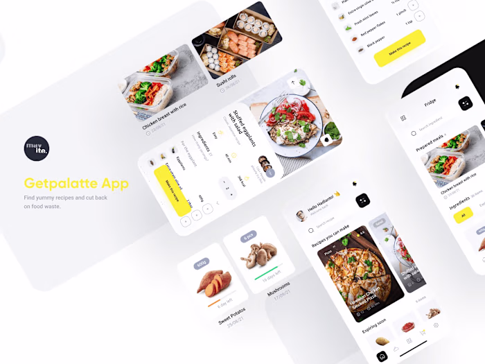 Getpalatte - Recipe App