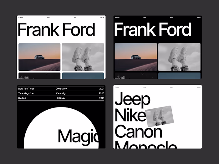Framer Templates (Favorit × Frame)