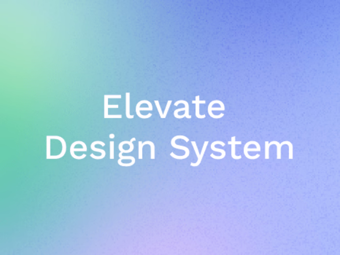 Elevate Design System