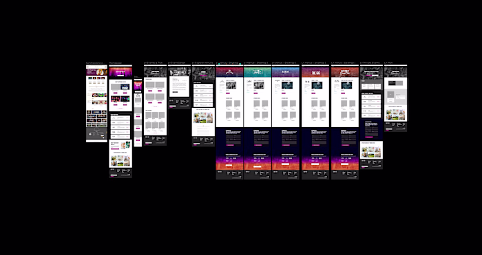 UX/UI Design for 33 Social Microsite