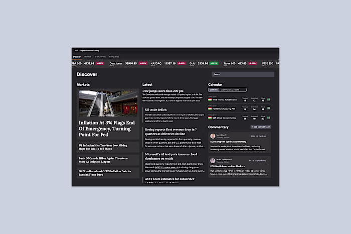 J.P.Morgan Chase - Digital Investment Banking Platform