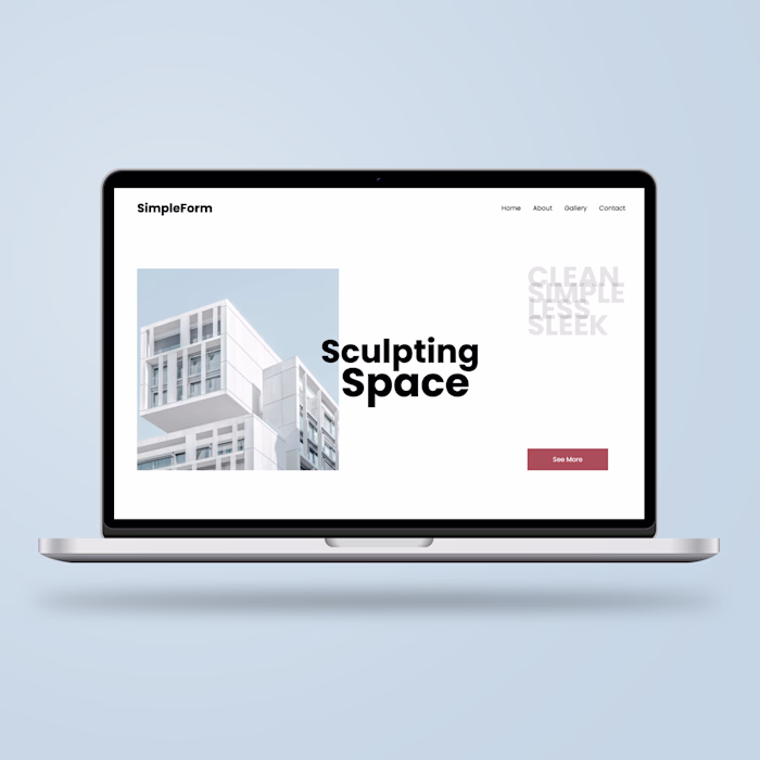 Minimalist Website Design