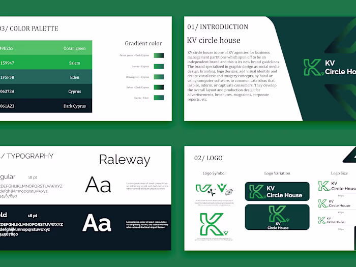 Circle House Brand Guidelines Design