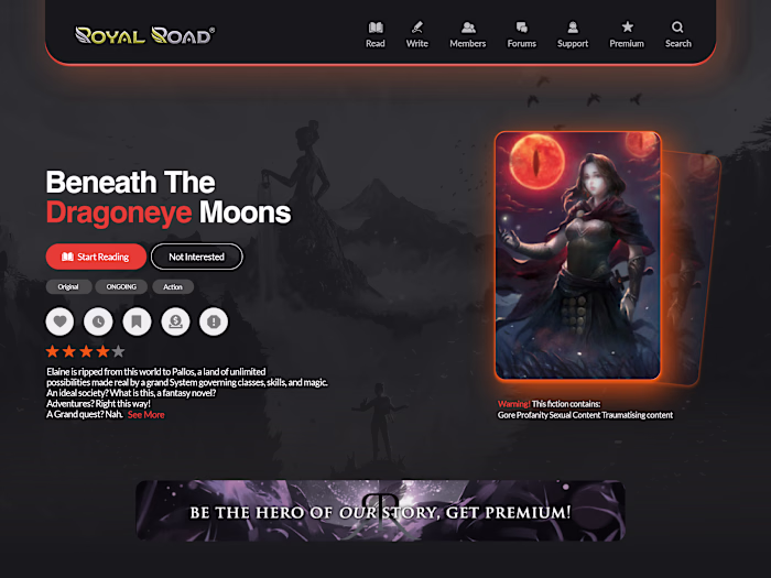 Royal Road - UI/UX Revamp