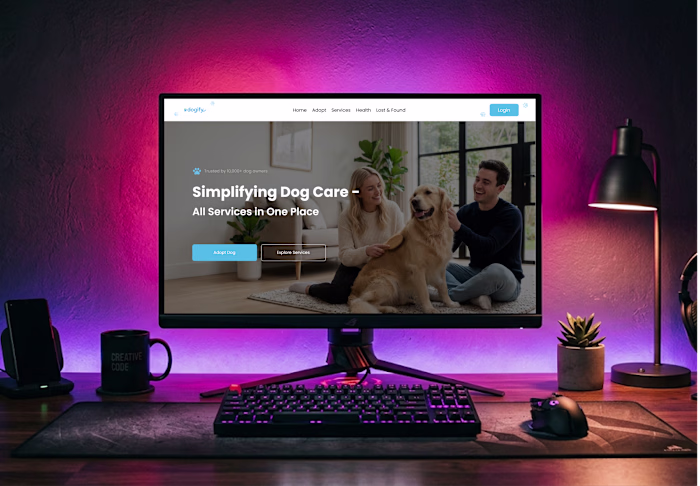 Dogify – Dog Adoption Platform
Dogify