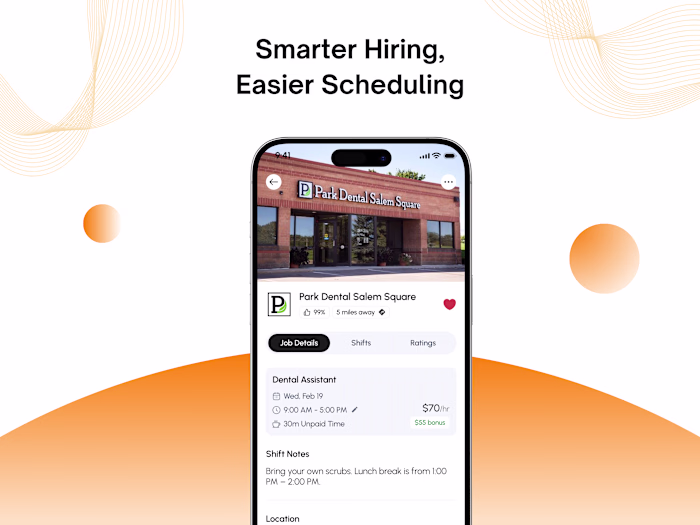 Dental Experts Staffing Platform Development