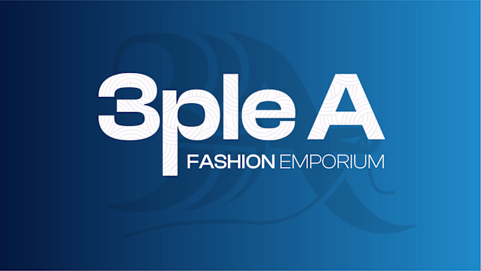 Corporate Identity Branding for 3ple A Fashion Emporium