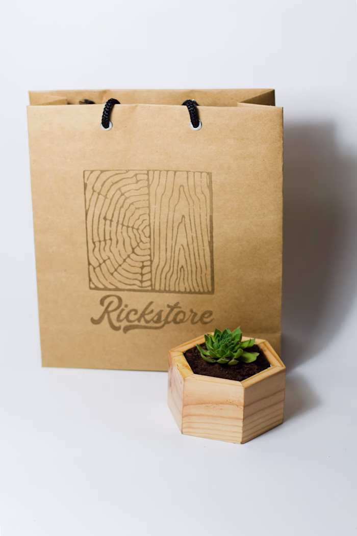 Rickstore - Logo, Branding + Social Media