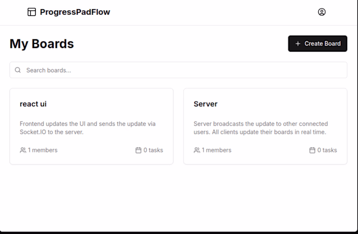 ProgressPadFlow tasks and tracking progress in real-time 