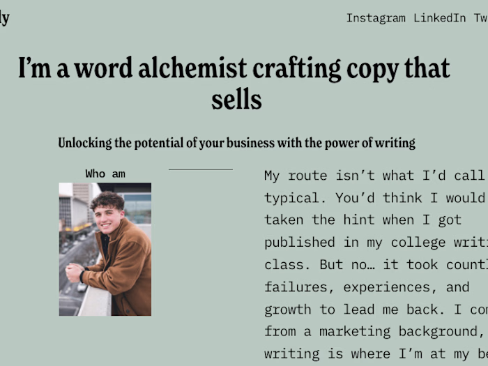 Check out My Portfolio!