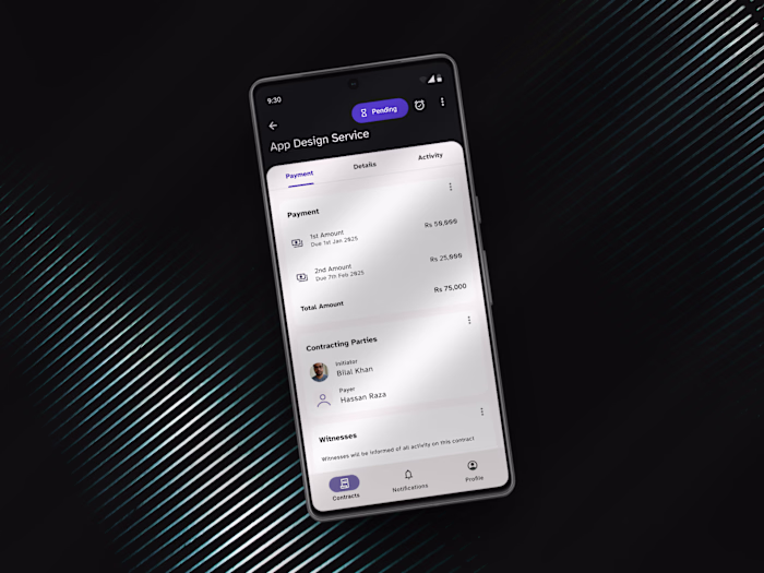 Wasooli Mobile App UI and Branding Design