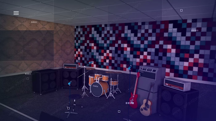 Soundboard Custom Noise Cancellation Panel 3D Visualization by …