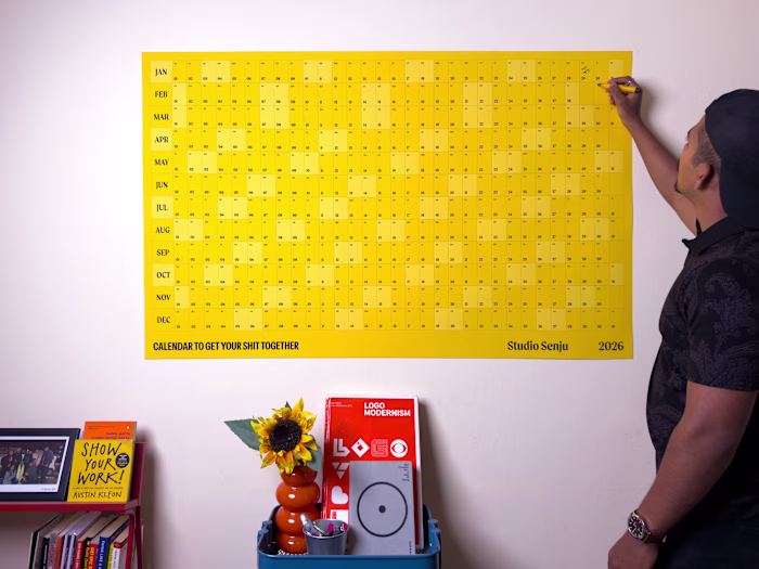 Designed a calendar few weeks