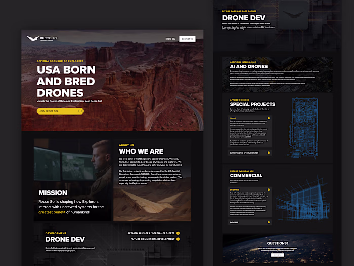 Recce Sol Website