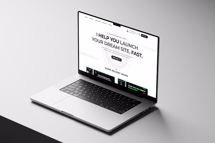 Framer profile landing page