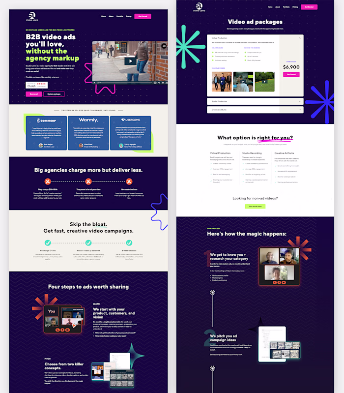 Studio Lewis Website Rebrand