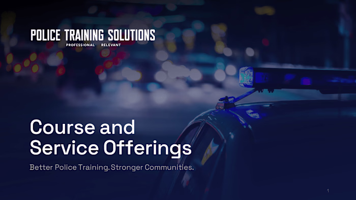 Presentation Design for Professional Training