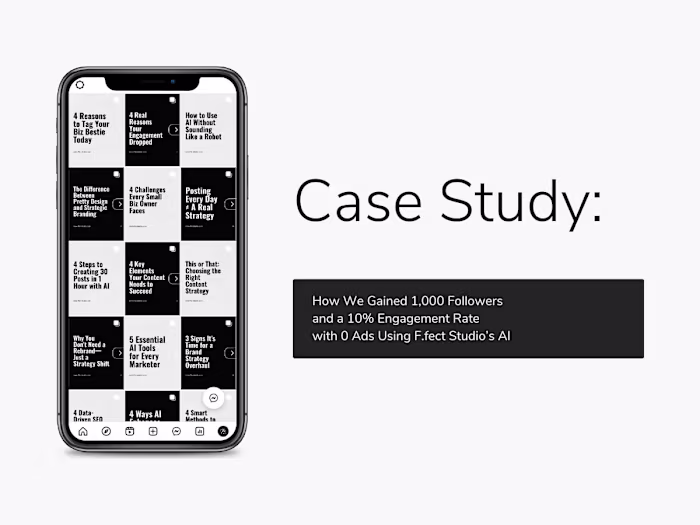 Grew to 1K IG Followers with 0 Ads, 0 Effort, Just AI Magic