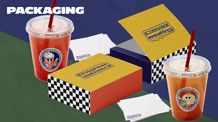 JUNKFOOD INC. Brand & Visual Identity