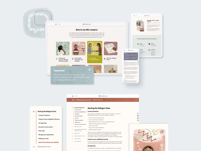 My Refugee Claim Website