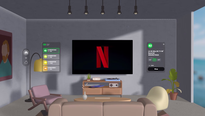 Spatial Shopping for Apple Vision Pro