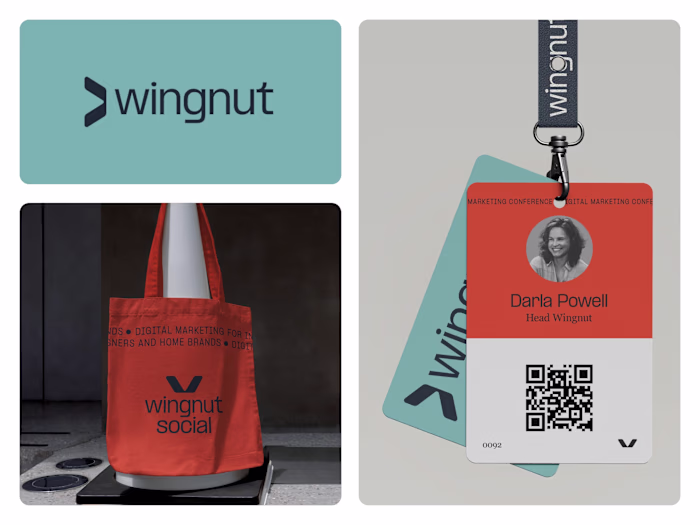 Wingnut • Branding for a Marketing Agency