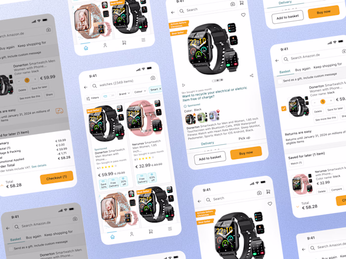 Amazon Redesign Mobile App