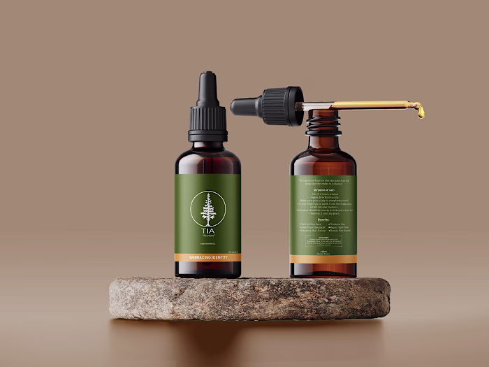 Tia Hair Oil :: Behance