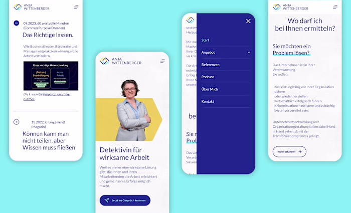 Design becomes reality. Wordpress Webdeveloment 