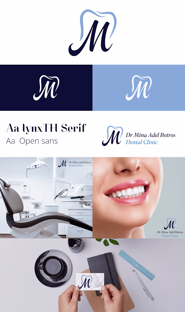 Dental clinic brand design