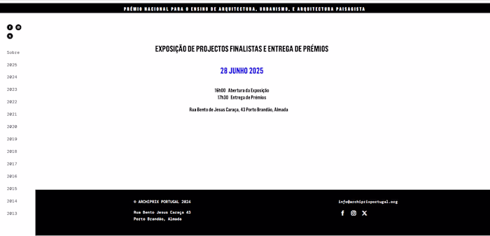 Archiprix Website Development