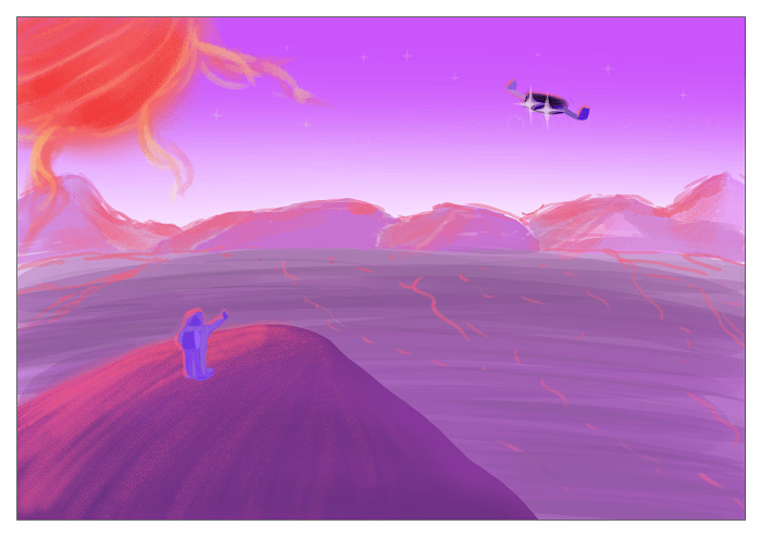 Color Key for Mission Landscape on Behance